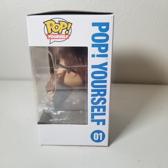 Funko Pop Customize Yourself Brown Beard Hipster Figure Trevin D Rose New - Picture 6 of 7